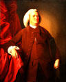 Joshua Henshaw portrait by John Singleton Copley at de Young Museum. San Francisco, CA.