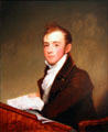 William Rufus Gray portrait by Gilbert Charles Stuart at de Young Museum. San Francisco, CA.
