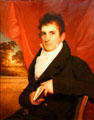Philip Hone portrait by John Wesley Jarvis at de Young Museum. San Francisco, CA.