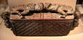 Maori treasure box from New Zealand at de Young Museum. San Francisco, CA.