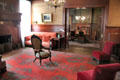 Middle parlor & dining room at Haas-Lilienthal House. San Francisco, CA.