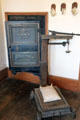 Wells Fargo Holman & Fernald Improved Salamander Safe in Wells Fargo & Co's Express office at Columbia State Historic Park. Columbia, CA.