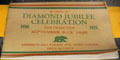 Booklet of photos commemorating the Diamond Jubilee celebration of San Francisco in Sept. 1925 in Native Sons of the Golden West Exhibit at Columbia State Historic Park. Columbia, CA.