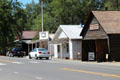 Main St. Coloma CA at Marshall Gold Discovery SHP. Coloma, CA.