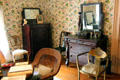 Master bedroom dressers & chairs at Pardee Home Museum. Oakland, CA.