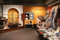 Artifacts from state of Mexico at Oakland Museum of California. Oakland, CA.
