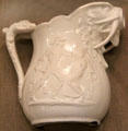 Pitcher depicting Bret Harte poem by Karl L.H. Müller made by Union Porcelain Works, at Oakland Museum of California. Oakland, CA.