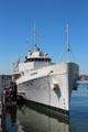 Coast Guard Cutter Electra later became Presidential Yacht USS Potomac , disco of Elvis Presley, drug runner, & museum ship. Oakland, CA.