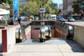 Entrance to BART 12th St. station on Broadway. Oakland, CA.
