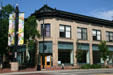 Building at corner of Pearl Street Mall & Broadway. Boulder, CO.