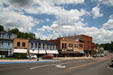 Manitou Avenue streetscape. Manitou Springs, CO.