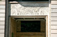 Carved relief of entrance of University Building. Denver, CO.