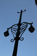 Lampstand outside Market Center building on 17th Street. Denver, CO.
