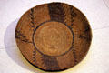 Native American basket tray at Denver Art Museum. Denver, CO.