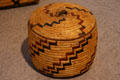 Lillooet covered sewing basket at Denver Art Museum. Denver, CO.