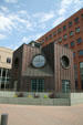 Copper clad portals of Denver Public Library. Denver, CO.