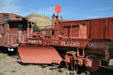 D&RGW Flanger snow plow at Colorado Railroad Museum. CO.