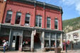 Brick Fish Block on 6th Street. Georgetown, CO.