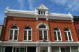 Upper story detail of Masonic Building. Georgetown, CO.