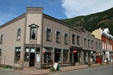 6th Street Station building Streetscape. Georgetown, CO.