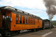 Durango & Silverton wooden passenger car 213. Durango, CO.
