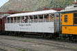 Durango & Silverton Silver Vista passenger car 331. Durango, CO.