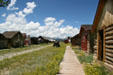 South Park City open air museum on site of 1859 Fairplay gold rush. Fairplay, CO.