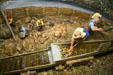 Model of placer mining at South Park City. Fairplay, CO.