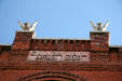 Crown of Salida Mail with gargoyles. Salida, CO.