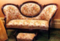 Settee at Rosemount House Museum. Pueblo, CO.