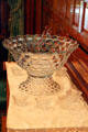 Pressed glass punchbowl & cups at Rosemount House Museum. Pueblo, CO.