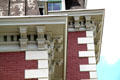 Italianate brackets of Frank Bloom Mansion. Trinidad, CO.