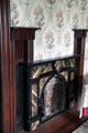 Fireplace at Frank Bloom Mansion. Trinidad, CO.