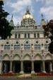 Facade of Connecticut State Capitol. Hartford, CT