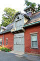 Harriet Beecher Stowe Visitor Center in heritage carriage house. Hartford, CT.