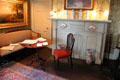 North parlor at Butler-McCook House Museum. Hartford, CT.