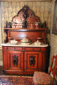 Dining room sideboard at Butler-McCook House Museum. Hartford, CT.