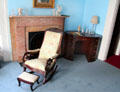 Charlotte Terry Isham bedroom at Isham-Terry House Museum. Hartford, CT.