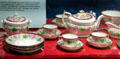 Green tea service by Staffordshire of England at Connecticut Historical Society. Hartford, CT.