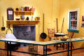 Display of kitchen objects at Connecticut Historical Society. Hartford, CT.