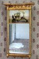 Mirror with cow painting which belonged to Ellsworth family at Oliver Ellsworth Homestead Museum. Windsor, CT.