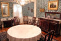 Stone House dining room at Deep River Museum. Deep River, CT.