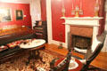 Parlor at Deep River Museum. Deep River, CT.