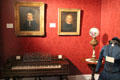 Paintings of Dickinson children by Obadiah Dickinson at Deep River Museum. Deep River, CT.
