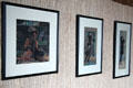 Gillette's art gallery at Gillette Castle State Park. East Haddam, CT.