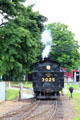 Steam locomotive 3025 switching at Essex Steam Train. Essex, CT.