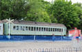 Lamoille Valley passenger coach 1000 by Pullman at Essex Steam Train. Essex, CT.