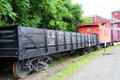 Lehigh & New England gondola car 728 at Essex Steam Train. Essex, CT.