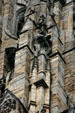 Sculpted detail of Harkness Tower. New Haven, CT.