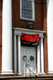 Entrance columns of North Church. New Haven, CT.